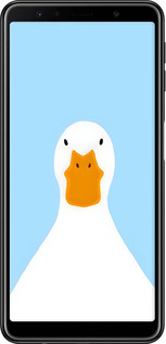 TPU чехол Гусь для Samsung Galaxy A7 (2018) A750F - 6350b-1582 изображение 