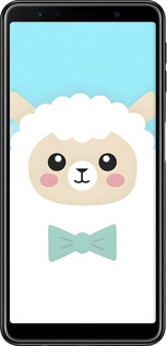 TPU чехол Милий баранчик для Samsung Galaxy A7 (2018) A750F - 6355b-1582 изображение 