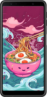 TPU чехол Рамен для Samsung Galaxy A7 (2018) A750F - 6360b-1582 изображение 