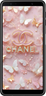 TPU чехол Шанель для Samsung Galaxy A7 (2018) A750F - 6366b-1582 изображение 