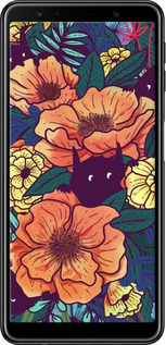 TPU чехол Із зображенням польових квітів для Samsung Galaxy A7 (2018) A750F - 6419b-1582 изображение 