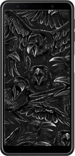 TPU чехол Вороня лють для Samsung Galaxy A7 (2018) A750F - 6474b-1582 изображение 