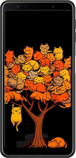 TPU чехол Дерево та котики для Samsung Galaxy A7 (2018) A750F - 6516b-1582 изображение 