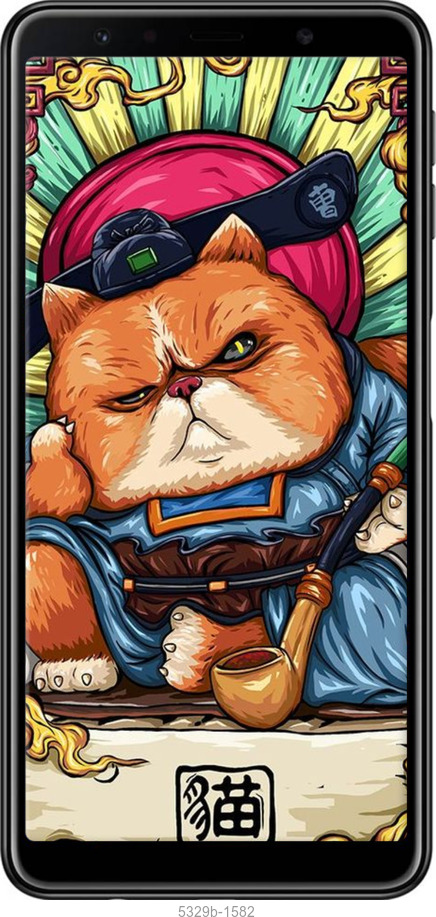 TPU чехол № 5329 для Samsung Galaxy A7 (2018) A750F - 5329b-1582 изображение 