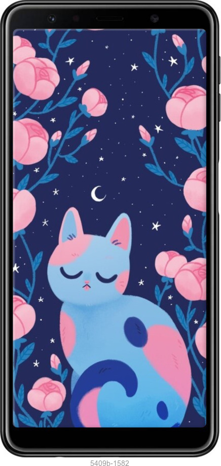 TPU чехол № 5409 для Samsung Galaxy A7 (2018) A750F - 5409b-1582 изображение 