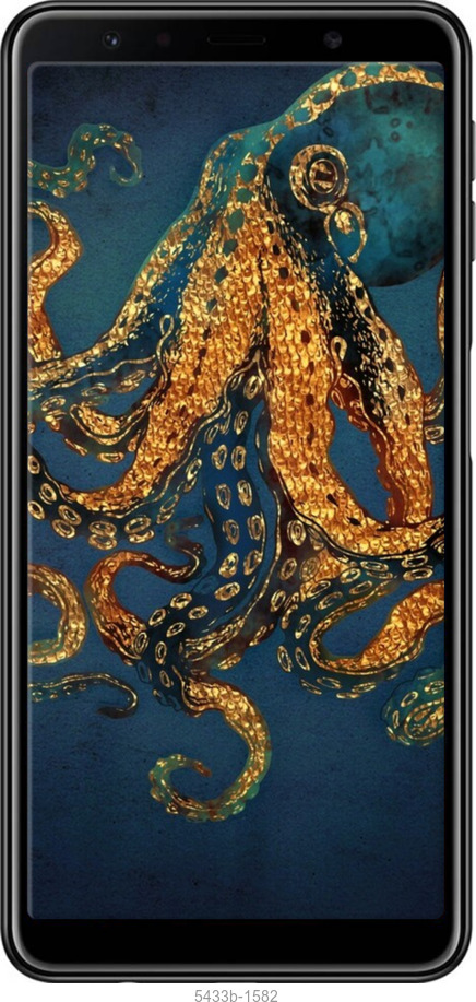 TPU чехол № 5433 для Samsung Galaxy A7 (2018) A750F - 5433b-1582 изображение 