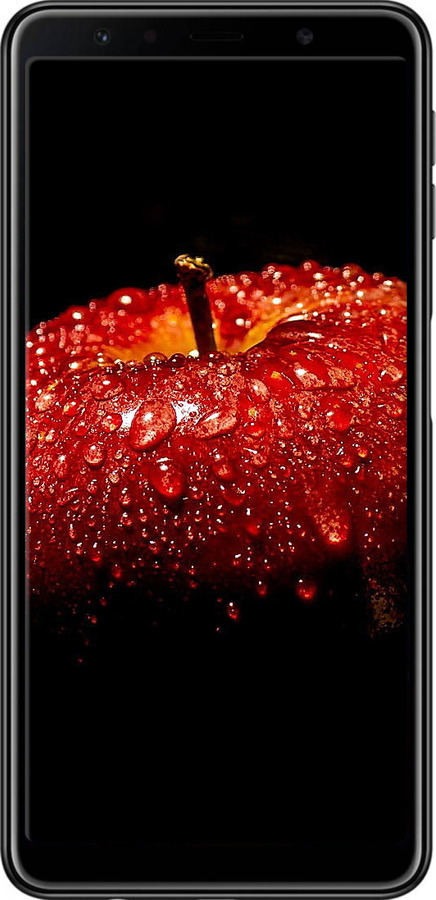 TPU чехол Яблуко для Samsung Galaxy A7 (2018) A750F - 6022b-1582 изображение 