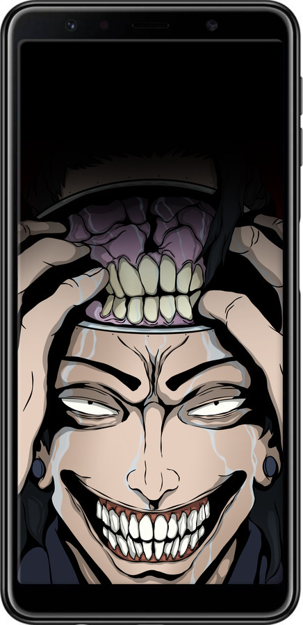 TPU чехол Kenjaku Магічна Битва для Samsung Galaxy A7 (2018) A750F - 6151b-1582 изображение 