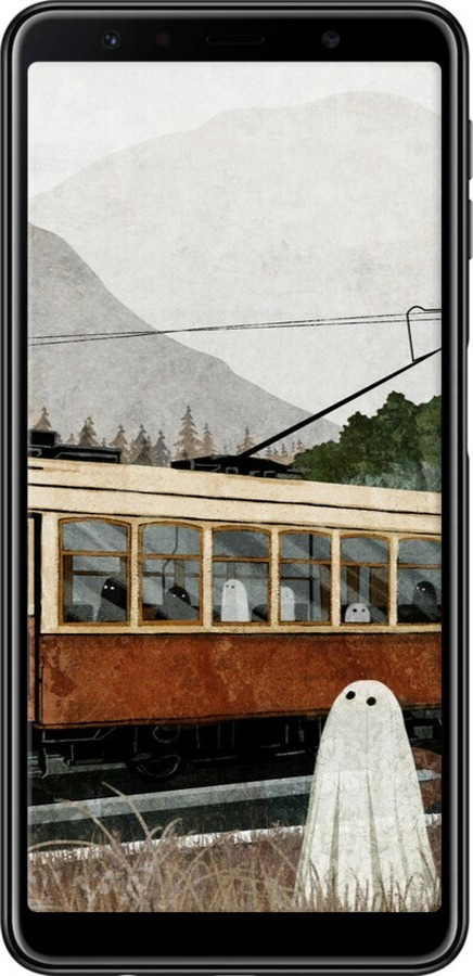 TPU чехол Привид 2 для Samsung Galaxy A7 (2018) A750F - 6247b-1582 изображение 