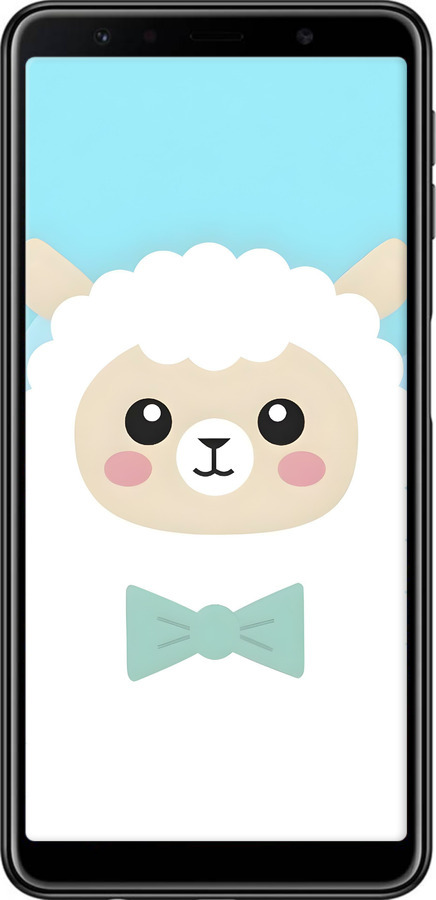 TPU чехол Милий баранчик для Samsung Galaxy A7 (2018) A750F - 6355b-1582 изображение 