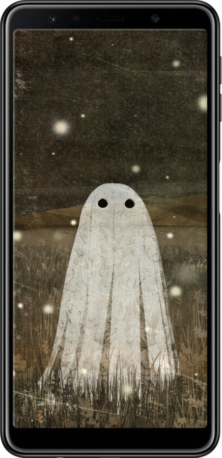 TPU чехол Привид та світлячки для Samsung Galaxy A7 (2018) A750F - 6406b-1582 изображение 