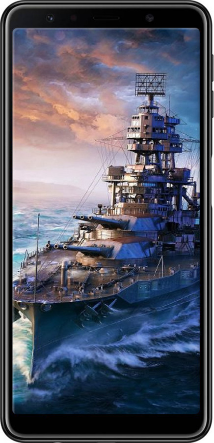TPU чехол Військовий корабель, world of tanks, wargaming для Samsung Galaxy A7 (2018) A750F - 6461b-1582 изображение 
