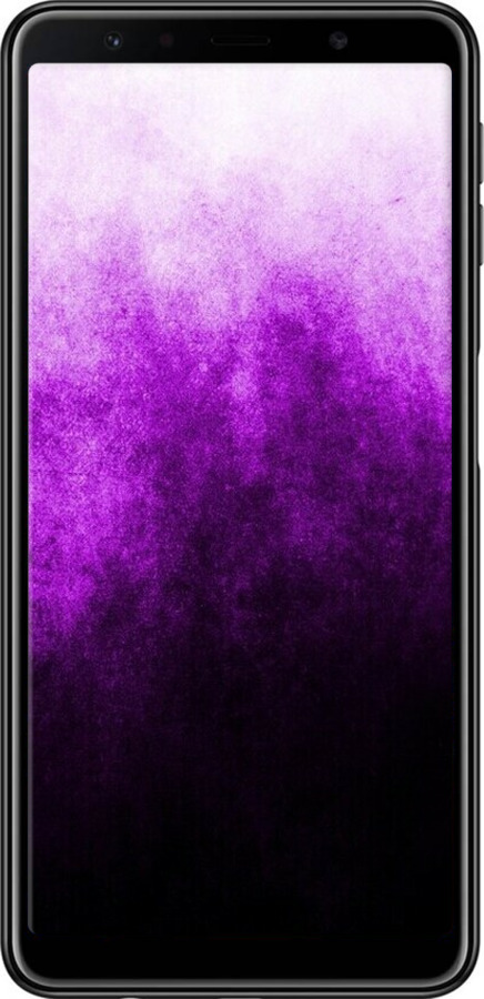 TPU чехол Абстрактна композиція у фіолетових тонах для Samsung Galaxy A7 (2018) A750F - 6478b-1582 изображение 