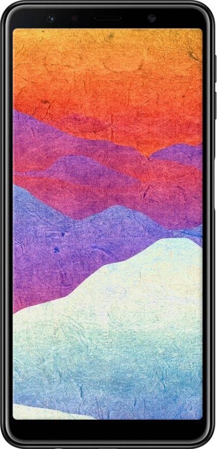 TPU чехол Горный закат для Samsung Galaxy A7 (2018) A750F - 6479b-1582 изображение 