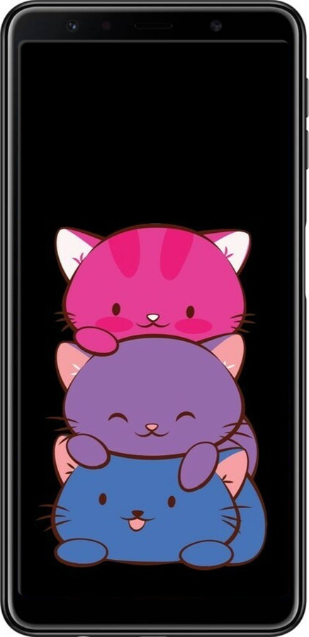 TPU чехол Милі котятка для Samsung Galaxy A7 (2018) A750F - 6518b-1582 изображение 