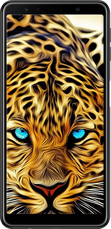 TPU чехол Леопард для Samsung Galaxy A7 (2018) A750F - 6611b-1582 изображение 