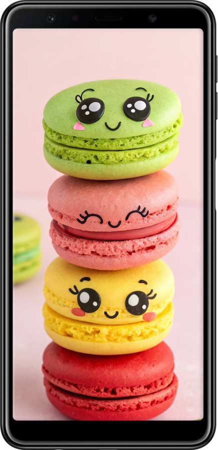 TPU чехол Печиво для Samsung Galaxy A7 (2018) A750F - 6693b-1582 изображение 