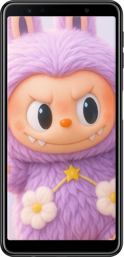 TPU чехол Лабубу для Samsung Galaxy A7 (2018) A750F - 6708b-1582 изображение 
