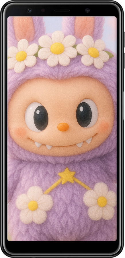 TPU чехол Лабубу 1 для Samsung Galaxy A7 (2018) A750F - 6709b-1582 изображение 