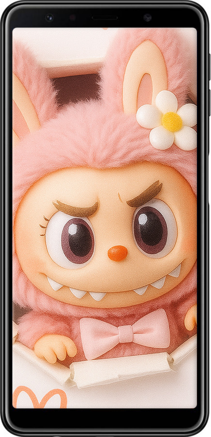TPU чехол Лабубу 2 для Samsung Galaxy A7 (2018) A750F - 6710b-1582 изображение 