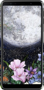 3D пластиковий матовий чехол Північ у саду для Samsung Galaxy A7 (2018) A750F - 6259m-1582 изображение 