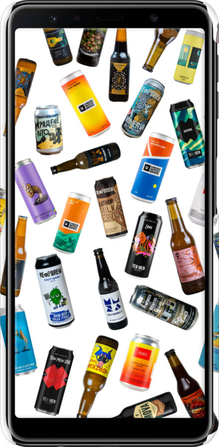 3D пластиковый матовый чехол Броварни UA для Samsung Galaxy A7 (2018) A750F - 5877m-1582 изображение 
