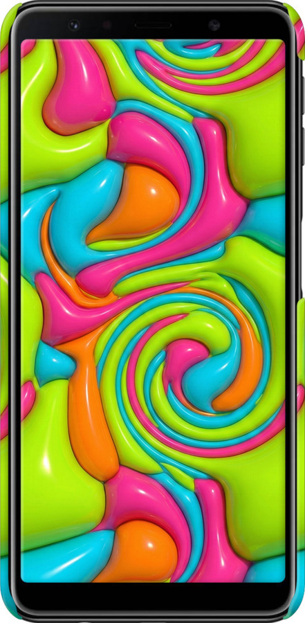 3D пластиковый матовый чехол Y2K Jelly Dream для Samsung Galaxy A7 (2018) A750F - 6780m-1582 изображение 