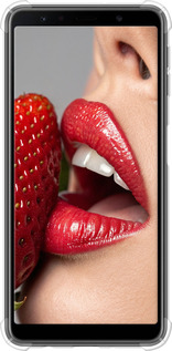 Силикон с усиленными углами чехол Наслаждение для Samsung Galaxy A7 (2018) A750F - 6701sp-1582 изображение 
