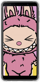 Силикон с усиленными углами чехол № 6737 для Samsung Galaxy A7 (2018) A750F - 6737sp-1582 изображение 