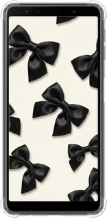 Силіконовий протиударний с посиленими кутами чехол Dark Coquette для Samsung Galaxy A7 (2018) A750F - 6765sp-1582 изображение 