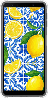 Силіконовий протиударний с посиленими кутами чехол Grocery Girl Italian Summer для Samsung Galaxy A7 (2018) A750F - 6766sp-1582 изображение 