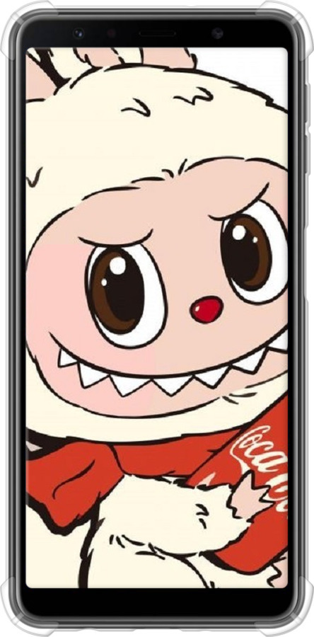 Силикон с усиленными углами чехол № 6738 для Samsung Galaxy A7 (2018) A750F - 6738sp-1582 изображение 