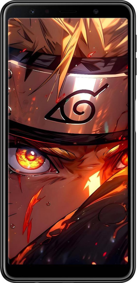 Силіконовий чехол Наруто для Samsung Galaxy A7 (2018) A750F - 6277u-1582 изображение 