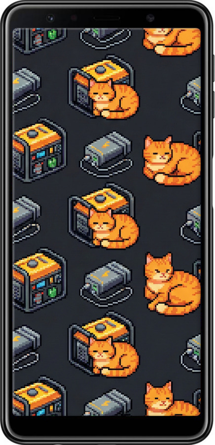 2D пластиковий чехол Autonomous Zone для Samsung Galaxy A7 (2018) A750F - 6771t-1582 изображение 