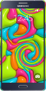 3D пластиковый матовый чехол Y2K Jelly Dream для Samsung Galaxy A7 A700H - 6780m-117 изображение 