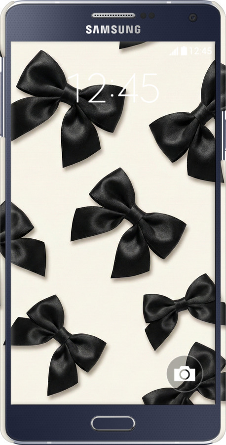 3D пластиковый матовый чехол Dark Coquette для Samsung Galaxy A7 A700H - 6765m-117 изображение 