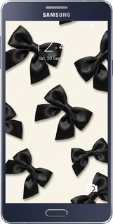 Силиконовый чехол Dark Coquette для Samsung Galaxy A7 A700H - 6765u-117 изображение 