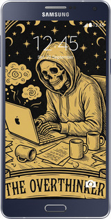 Силиконовый чехол The Overthinker для Samsung Galaxy A7 A700H - 6774u-117 изображение 