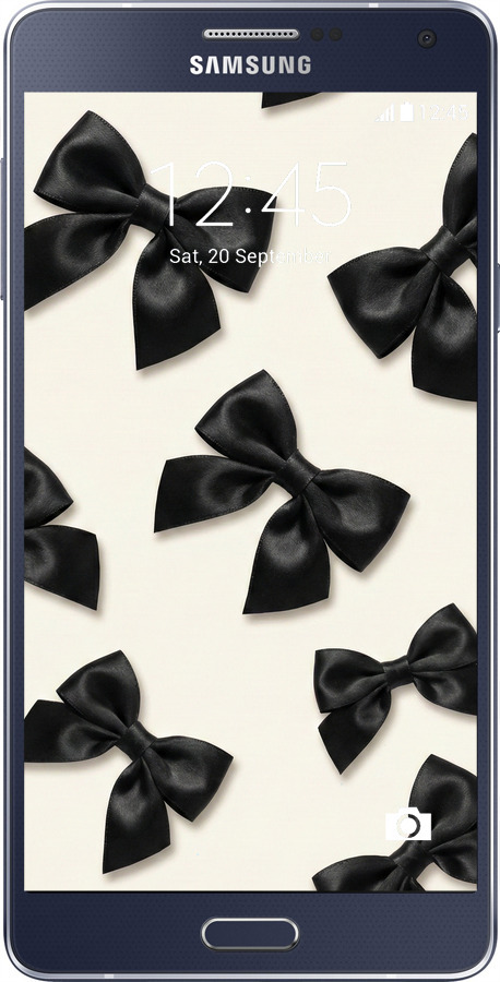 Силиконовый чехол Dark Coquette для Samsung Galaxy A7 A700H - 6765u-117 изображение 