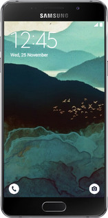 2D пластиковый чехол С изображением гор Индиго для Samsung Galaxy A7 (2016) A710F - 6484t-121 изображение 