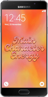 2D пластиковый чехол Aura Gradient Main Character Energy Aesthetic Y2K для Samsung Galaxy A7 (2016) A710F - 6783t-121 изображение 