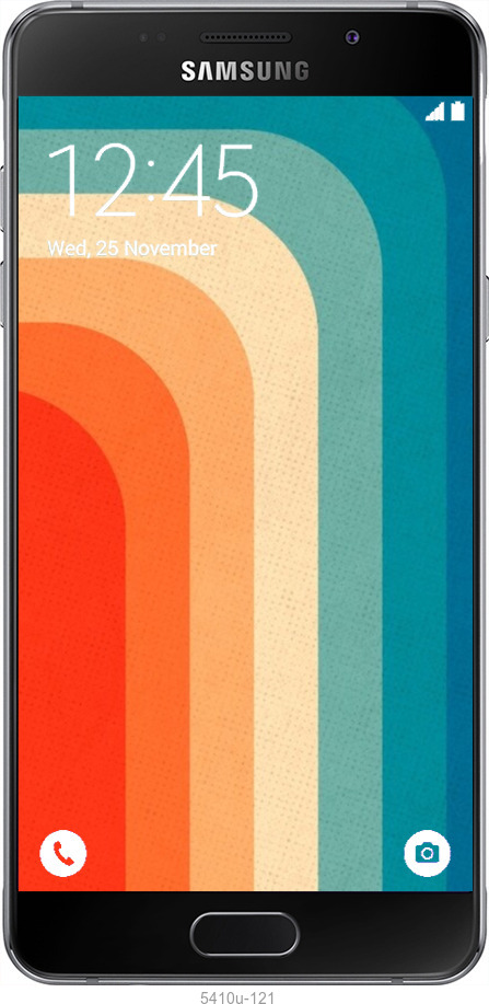 2D пластиковый чехол № 5410 для Samsung Galaxy A7 (2016) A710F - 5410t-121 изображение 