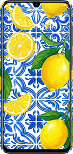 3D пластиковий матовий чехол Grocery Girl Italian Summer для Samsung Galaxy A70 2019 A705F - 6766m-1675 изображение 