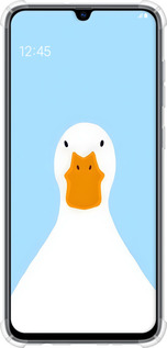 Силикон с усиленными углами чехол Гусь для Samsung Galaxy A70 2019 A705F - 6350sp-1675 изображение 