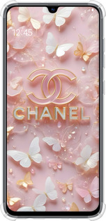 Силикон с усиленными углами чехол Шанель для Samsung Galaxy A70 2019 A705F - 6366sp-1675 изображение 