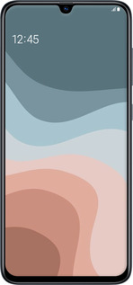 Силіконовий чехол З синіми та рожевими хвилями в стилі ретро для Samsung Galaxy A70 2019 A705F - 6532u-1675 изображение 