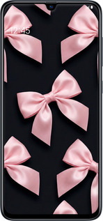 2D пластиковый чехол Coquette Ribbons Dark Coquette для Samsung Galaxy A70 2019 A705F - 6767t-1675 изображение 