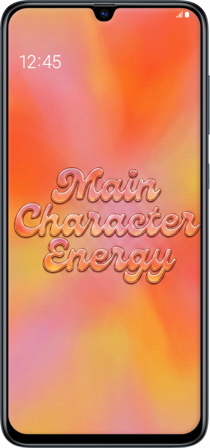 2D пластиковый чехол Aura Gradient Main Character Energy Aesthetic Y2K для Samsung Galaxy A70 2019 A705F - 6783t-1675 изображение 