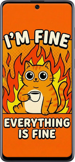 TPU чехол Funny Cat для Samsung Galaxy A71 2020 A715F - 6786b-1826 изображение 