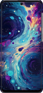 3D пластиковий матовий чехол Арт акварель для Samsung Galaxy A71 2020 A715F - 6329m-1826 изображение 